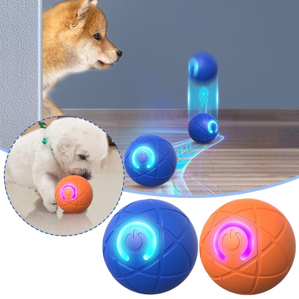 لعبة الحيوانات الأليفة التفاعل - مراجعة Automatic Moving Dog Ball وسعره